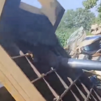 華宏250料箱2*2.5包塊50打包機(jī)，成色新，在位機(jī)