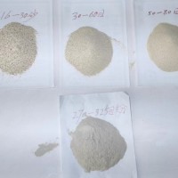 新品種莫來(lái)砂 鋁含量更高，鐵含量更低，粉塵更小